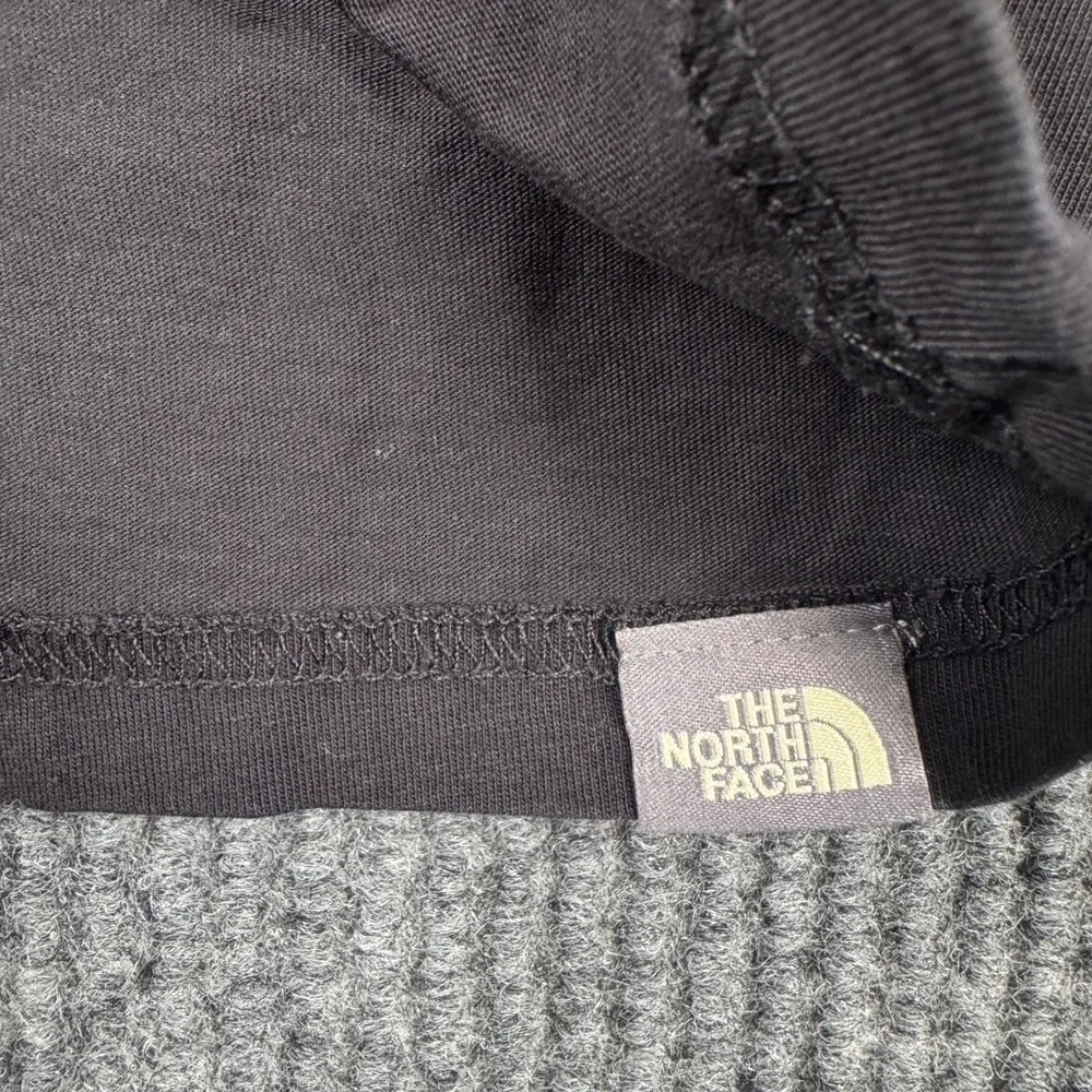 The North Face Men Black Denali Mt McKinley Alaska Long Sleeve Graphic Tee S 891